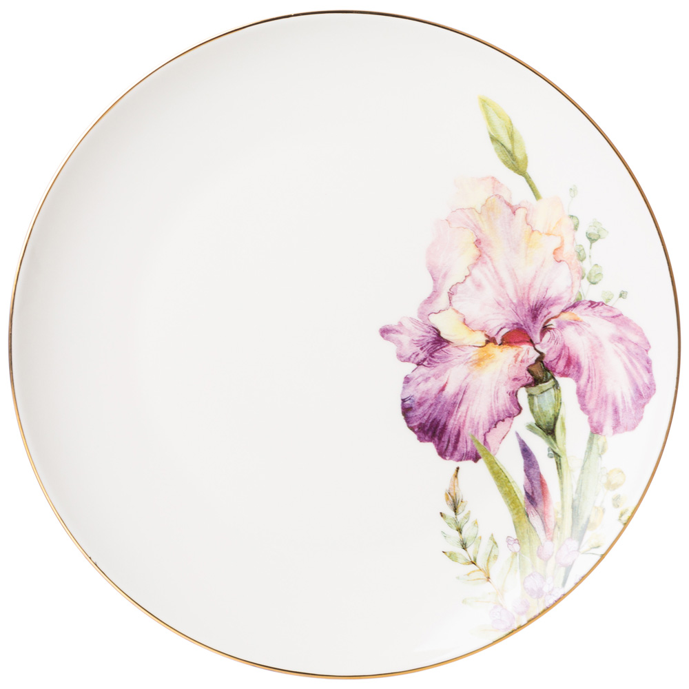 НАБОР ТАРЕЛОК ЗАКУСОЧНЫХ LEFARD, IRISES, 2 ШТ. 20 СМ, КОР=24НАБ.