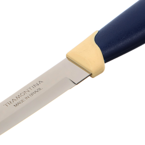 Нож кухонный 12,7см Tramontina Multicolor блистер, цена за 2шт. , 23527/215, 1/300