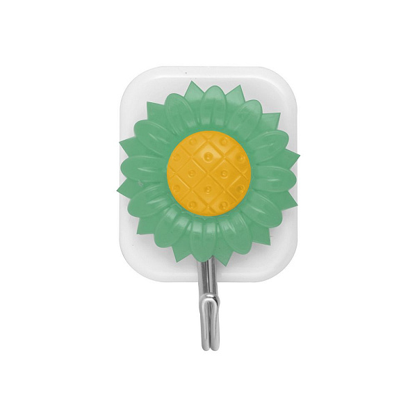 Набор из 2-х крючков "Подсолнухи" 4 диз mix