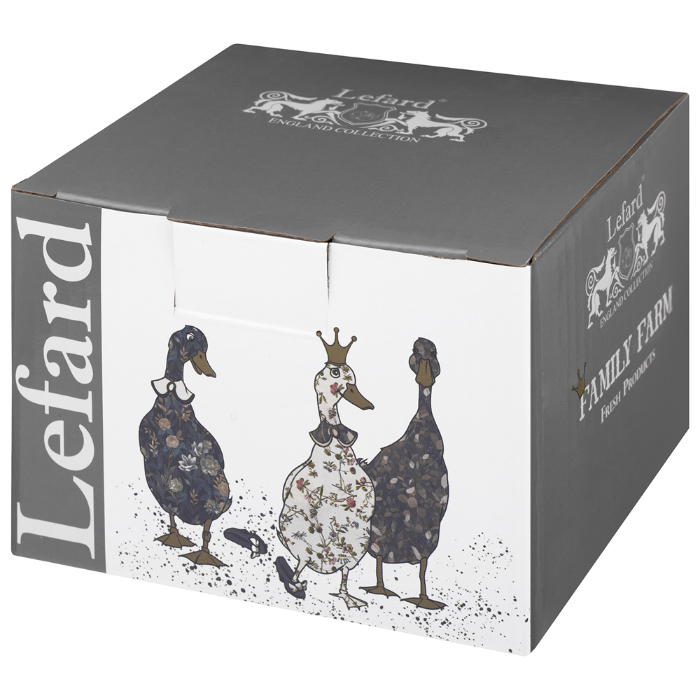 БАНКА LEFARD, FAMILY FARM, С СИЛИКОНОВОЙ КРЫШКОЙ 11, 5*11, 5*7, 5 CM 500 МЛ