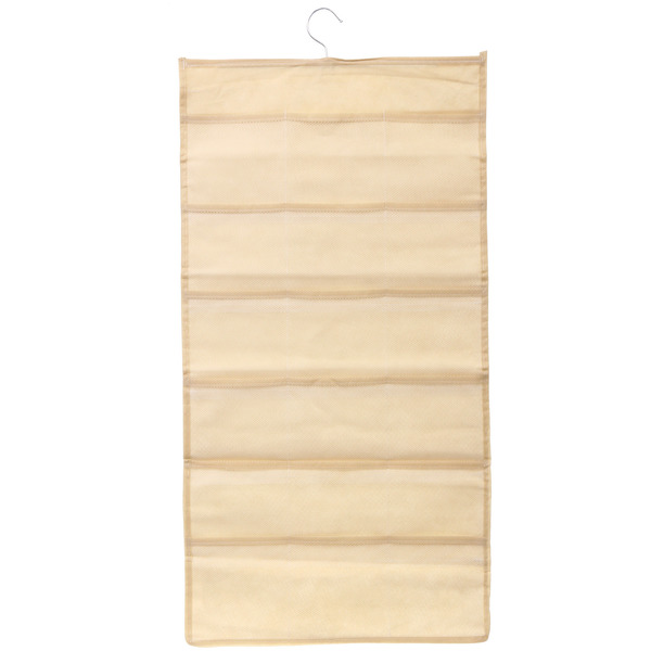 Органайзер подвесной для хранения вещей "ИДЕЯДОМА", цвет бежевый, 15 карманов, 75*39см