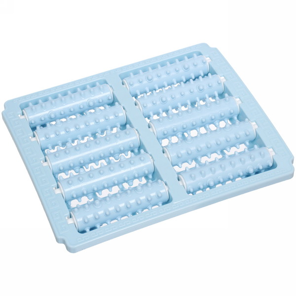 Массажер для ног роликовый "Grateful feet" 26*22 см, голубой