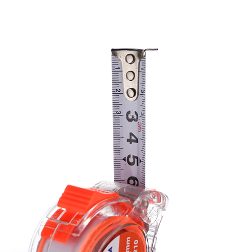 Рулетка 3м MT 19мм, 1 фиксатор, ударопрочный прозрачный корпус Барракуда, 1/12/240