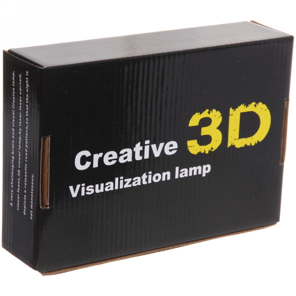 Светильник ночник "3D-Пришелец" на пластиковой подставке, с включателем USB