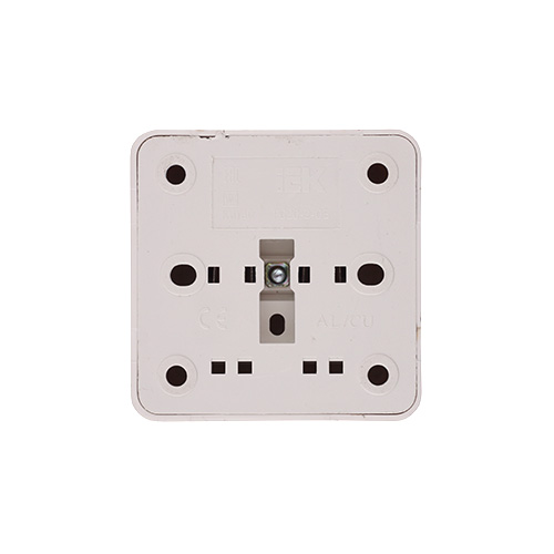 Розетка ОП 1-местн б/з ОКТАВА бел. (1/36/108)