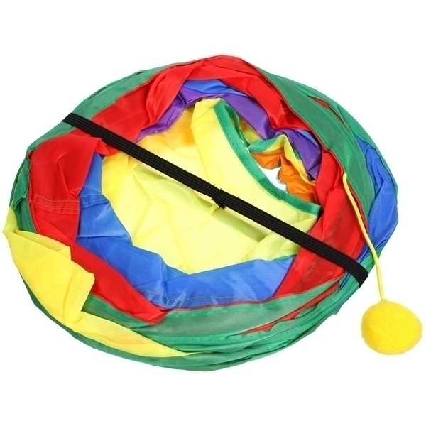 Игровой туннель для животных "МурМяу", цвет как на фото, 80*50*25см