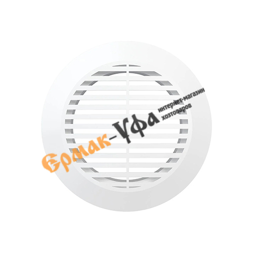 Решетка вентиляционная D100 круглая с фланцем 10РКФ ERA, 1/30