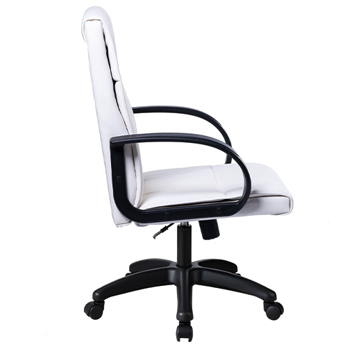 Кресло офисное (компьютерное) TRON F1 экокожа Prestige, белый