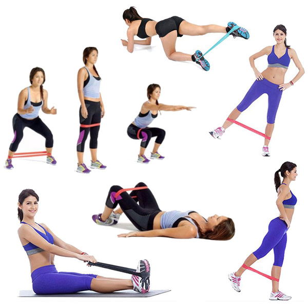 Резинка для фитнеса 45 мм (17-54 кг), микс цветов