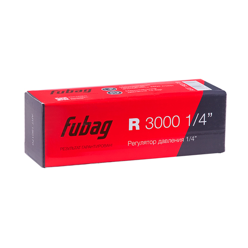 Регулятор R 3000 1/4" (10 бар, 2500 л/мин), Fubag
