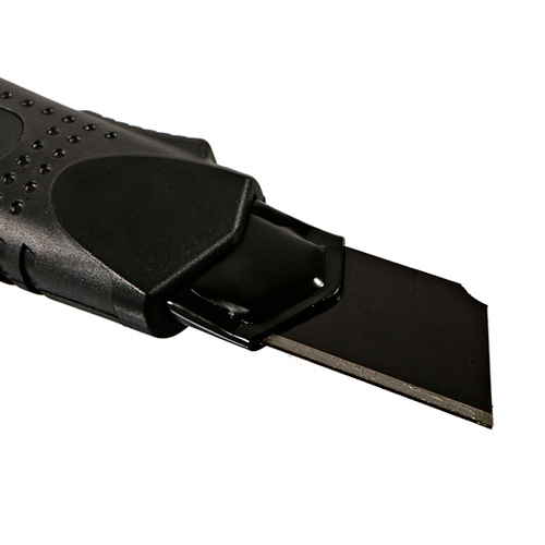 Нож 25мм, обрезиненный корпус,быстрая разблокировка,лезвие SK2 0,7мм Hanskönner HK1076-08-03