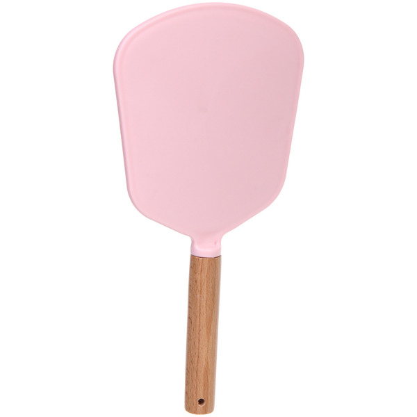 Зеркало косметическое с ручкой "Cute look - Королева", прямоугольник, цвет пудровый 12*25см,