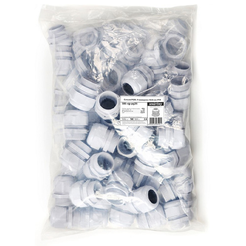 Сальник PG29, ∅ проводника 18-25мм, IP54, Smartbuy