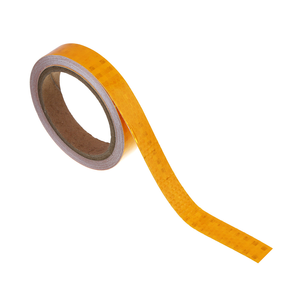 РОКОТ Лента светоотражающая 2см x 8м, желтая