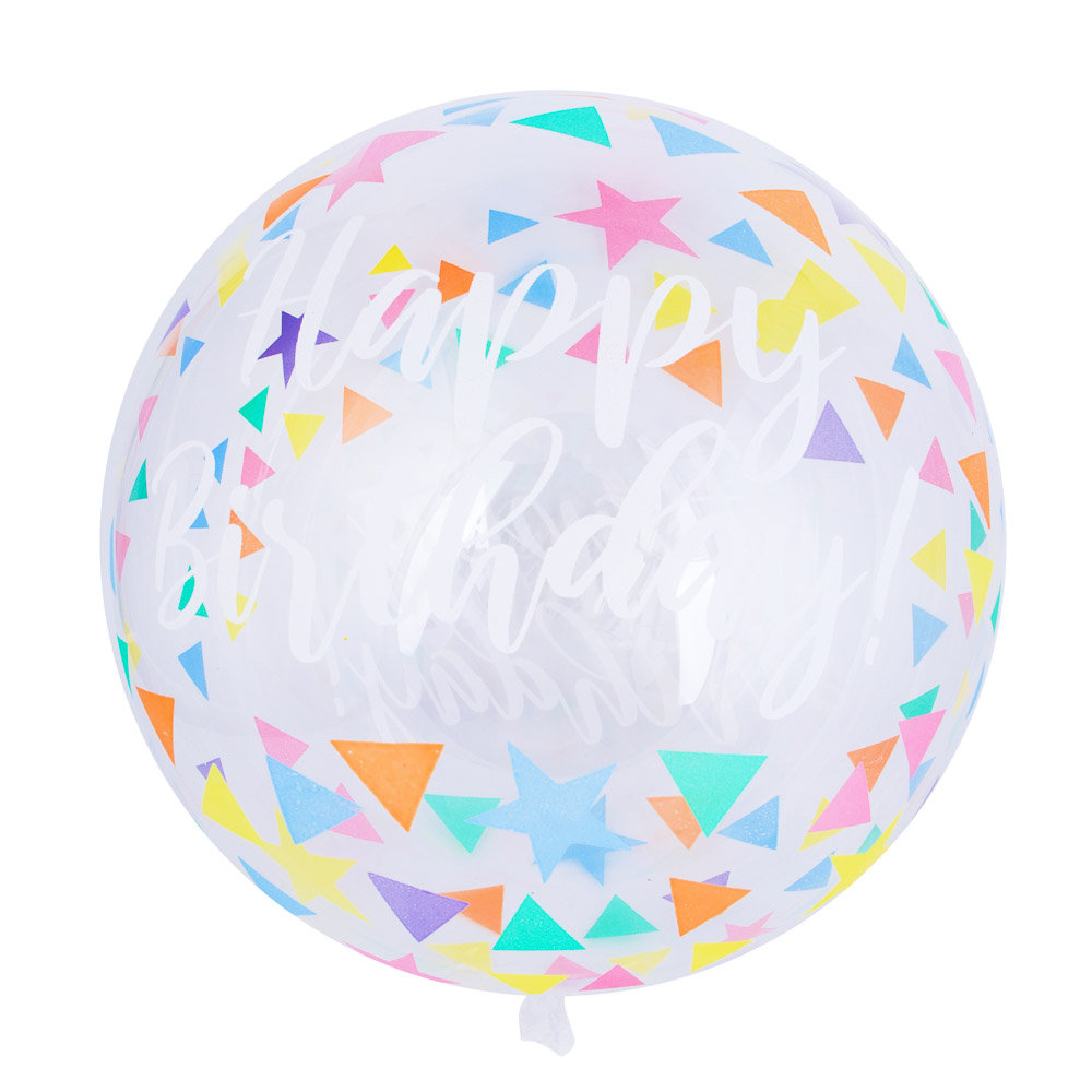 FNtastic Шар воздушный, 18" с цветными узорами, 3 дизайна