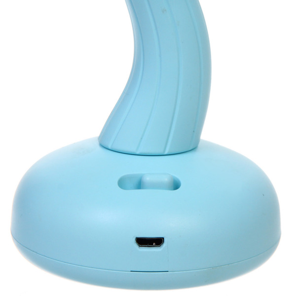 Настольная лампа "Sweet - Гриб" LED 13,2*19,5 см, USB 3w 3.7v, Голубой