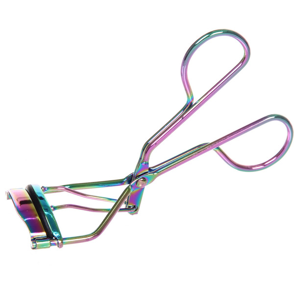 Щипцы для завивки ресниц "Beauty Shop", цвет призрачный хамелион, 11*3,5см (блистер Ultramarin)