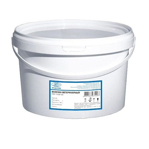 Вазелин ветеринарный банка 200г, ЧВМЗ, 6/48
