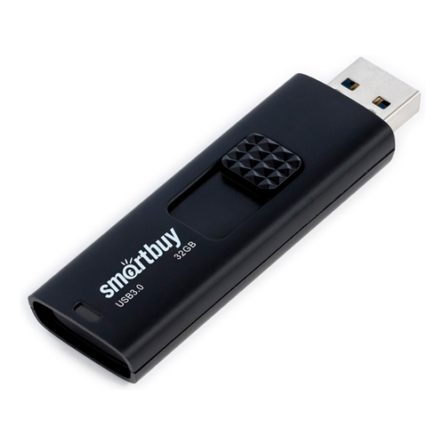 Флеш-накопитель UFD 3.0/3.1 SmartBuy 032GB Fashion Black, SB032GB3FSK
