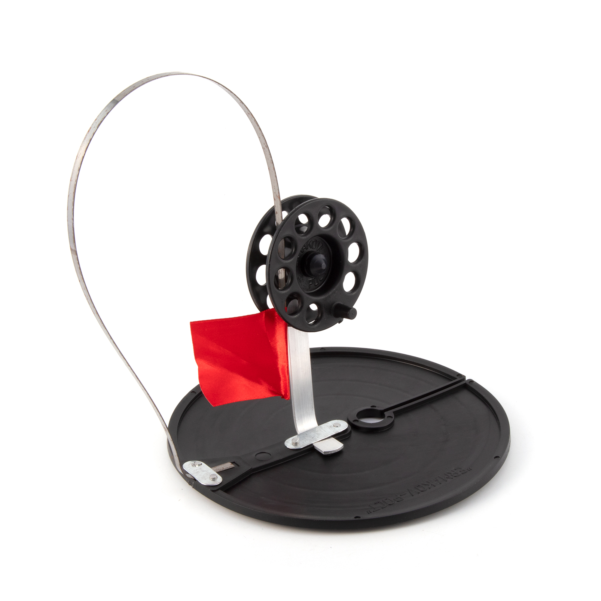 Жерлица на подставке, d 170 мм, катушка 63 мм/100/