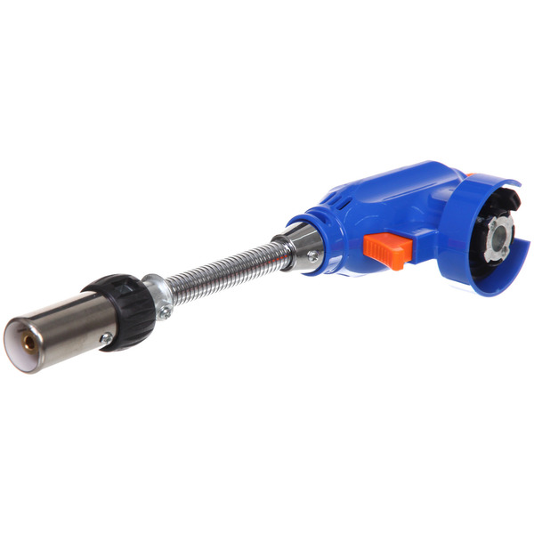 Горелка газовая портативная с пьезоподжигом, с гибким соплом