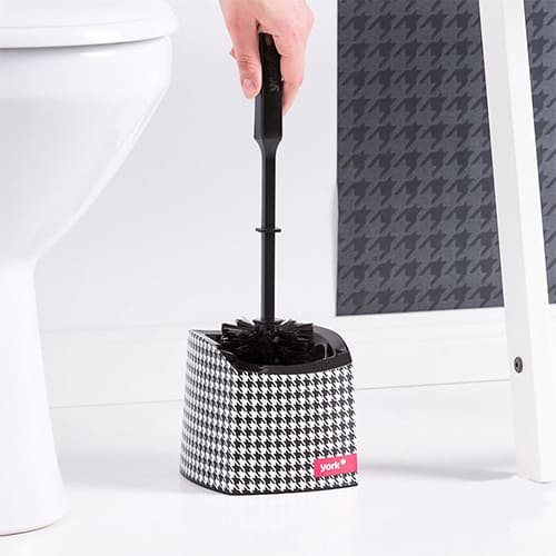 Комплект для туалета (ёрш+подставка) YORK СТАЙЛ Пепита