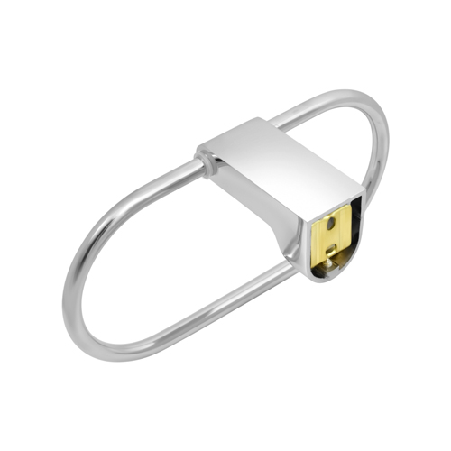 Полотенцедержатель кольцевой "Solinne" Коллекция Mirror, хром