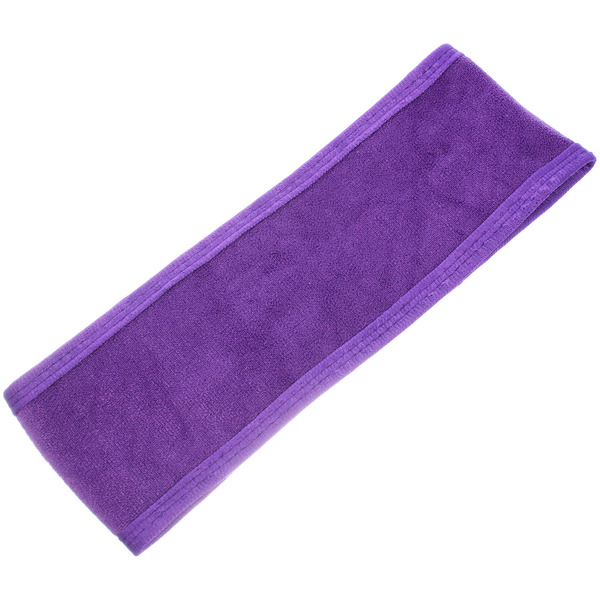 Набор косметический повязка и спонж "FRIDA", цвет фиолетовый, 17,5*7см
