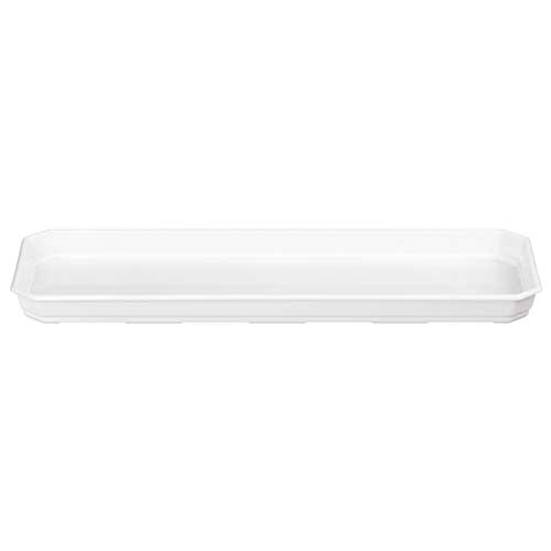 Поддон для ящика балконного 40 см Idiland Basil 221601029/01, белый