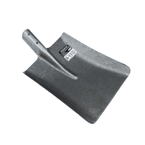 Лопата совковая рельсовая сталь, углубленная прямоугольная S-1 (серый) (12/12)