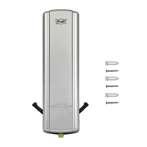 Дозатор для мыла Puff-8110S, 350 мл, ABS-пластик, хром