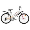 Велосипед Foxx 24" Salsa 14",белый, рама сталь TZ-500/power/MS-12 (рост 135-155см)