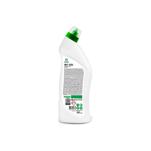 Средство для сантехники сверхсильное WC- Gel, ГраСС, 1000мл, 4/8