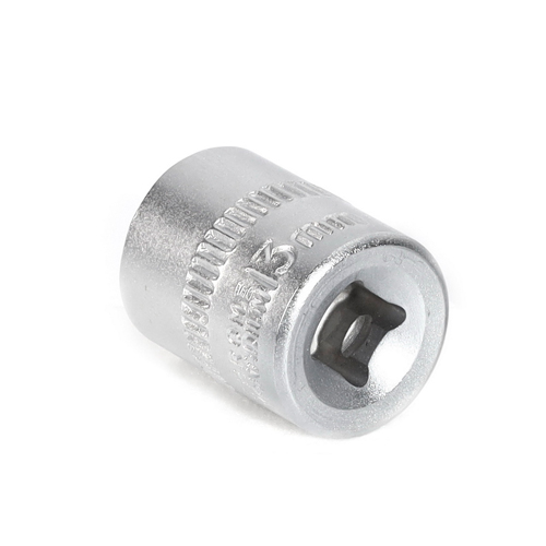 Головка на 13 мм, торцевая, шестигранная, под квадрат 1/4", CR-V, Smartbuy tools