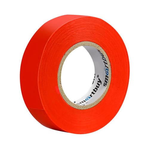 Изолента Smartbuy, 0.13х15мм, 20 метров, красная (SBE-IT-15-20-r)