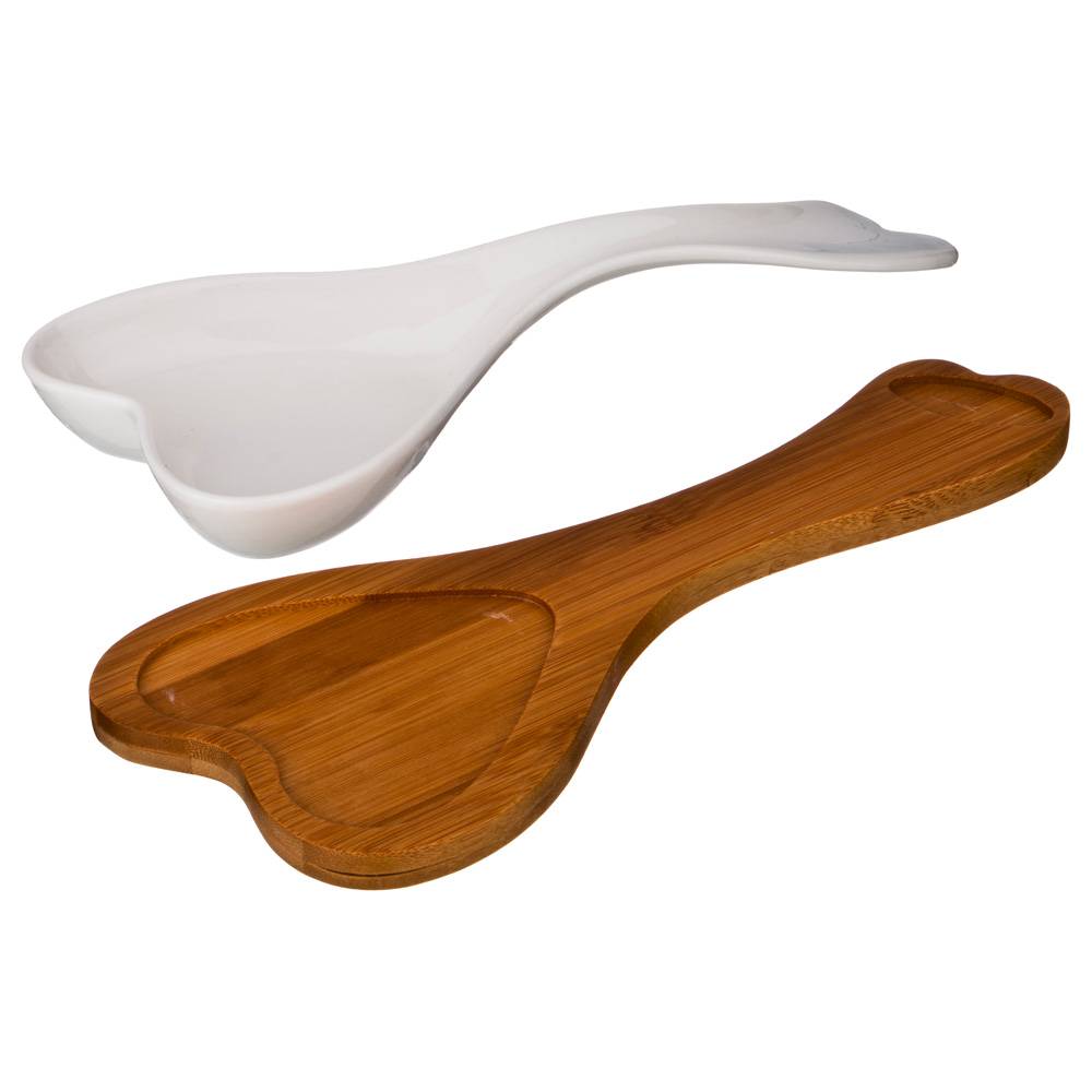 ПОДСТАВКА ПОД ЛОЖКУ LEFARD "NATIVE"  25*10*4,5 СМ (КОР=24ШТ.)