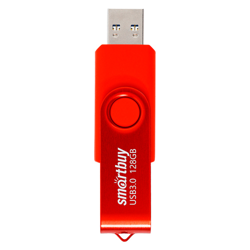 Флеш-накопитель UFD 3.0/3.1 Smartbuy 128GB Twist Red Snake Edition SB128GBTWRSN