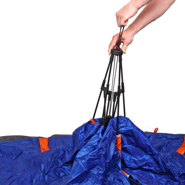 Палатка туристическая Катунь-2 однослойная, зонтичного типа, 200*150*110 см