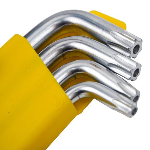 Ключ набор TORX профиль, 9пр, 45х17мм-120х40мм, 1/72