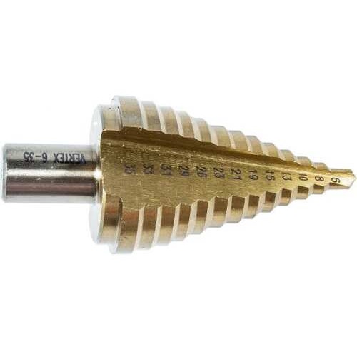 Сверло ступенчатое 6х35 vertextools 6-35