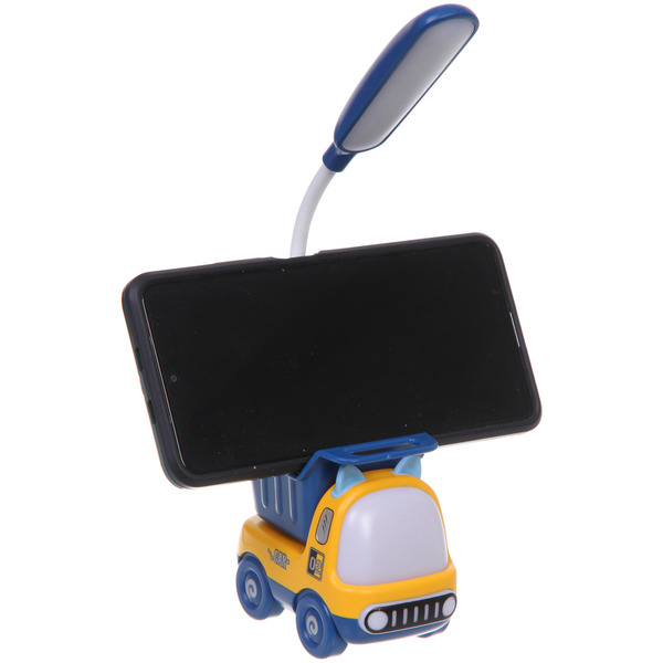 Настольная лампа "Sweet - Truck" 5,5*9*24 см LED, USB 3.w 5v, Синий/желтый