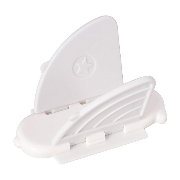 Блокиратор "Бабочка" для шкафа-купе, раздвижных дверей и окон. Размер 11,5х8х0,5 см.