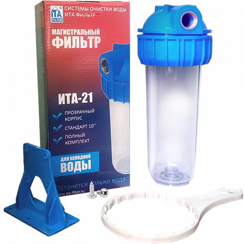 Фильтр магистральный колба прозрачн. ITA-21-3/4