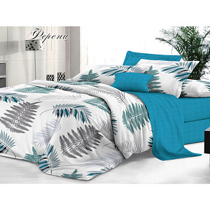 Комплект постельного белья Sateen De Luxe 2-спальный макси, наволочки 2 шт, 50х70 см, ференц
