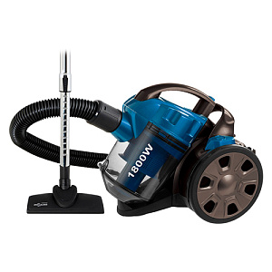 Пылесос MAXTRONIC MAX-HJW-1601B, 1800 Вт, черно-синий