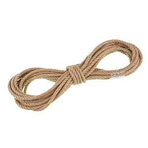 Канат, веревка, джутовый 8мм, 10м, 1/25