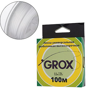 Леска GROX Strong Универсальная 0,50х100м, 17,8кг 1/500