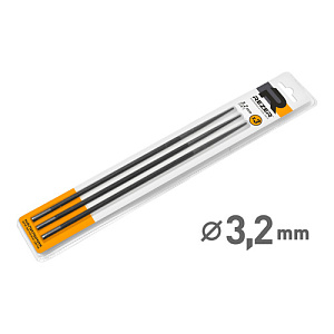 Напильник круглый Rezer 3, 2 RF3.2Х3, 3шт в блистере для цепей 1/4,