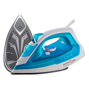 Утюг MAXTRONIC MAX-PL-CR289/PG, BL, 2600 Вт, бирюзовый+белый