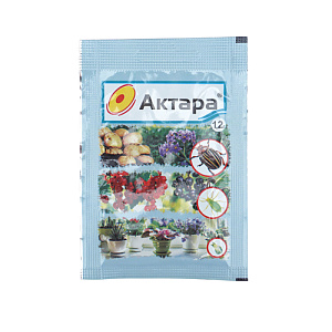 Средство от вредителей Актара 1,2г, цв. пакет, 5/150
